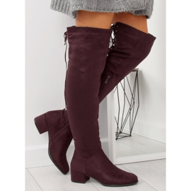 Cuissardes BH129-HB Bordeaux bordeaux multicolore rouge 2
