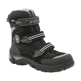 Bottes membrane Bartek 47672 noir le noir gris 1