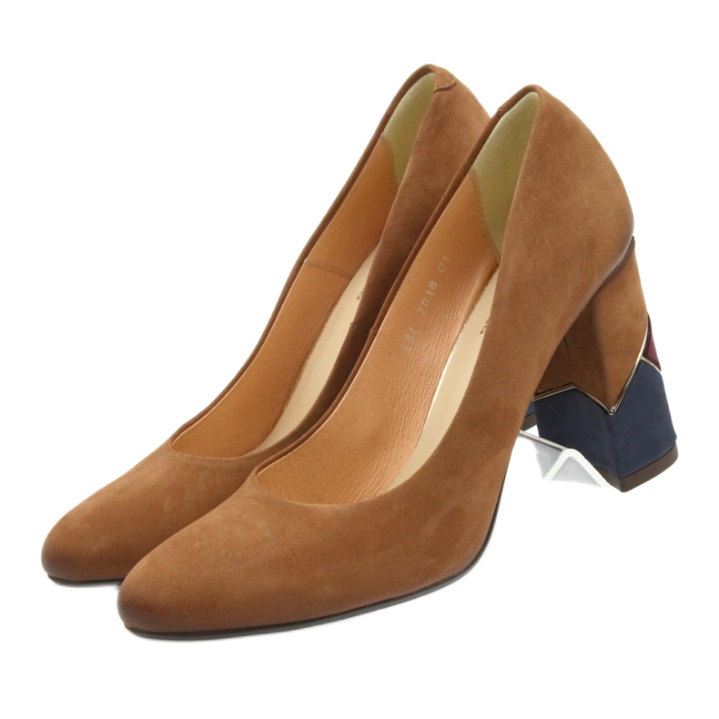 Espinto Pumps formels à épine brun 4