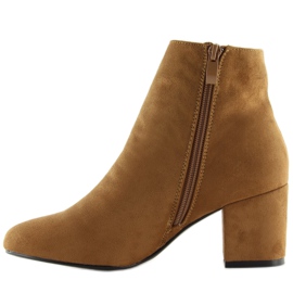 Camel 3126 Bottines à talon camel brun multicolore 4