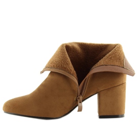 Camel 3126 Bottines à talon camel brun multicolore 7