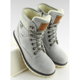 Bûches de bois gris chaud GD-TL01 LT.GRAY 1