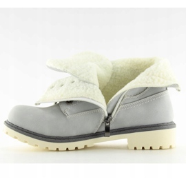 Bûches de bois gris chaud GD-TL01 LT.GRAY 2