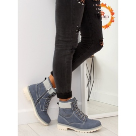 Bûches de bois isolées bleues GD-TL01 bleu 1