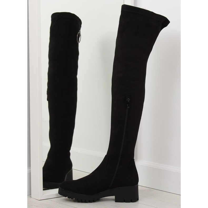 Noir Cuissardes femme NC712 noir 2