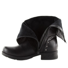 Bottes militaires noires GD-ZN78 Noir le noir 2