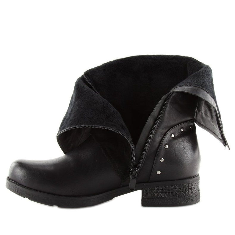 Bottes militaires noires GD-ZN78 Noir 2
