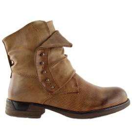Bottes camel pour femme JA3153 Camel brun 5