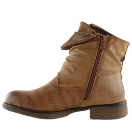 Bottes camel pour femme JA3153 Camel brun 6