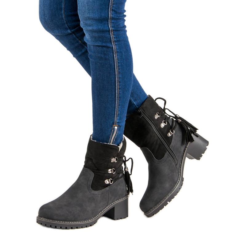 Seastar Bottes décontractées le noir 1