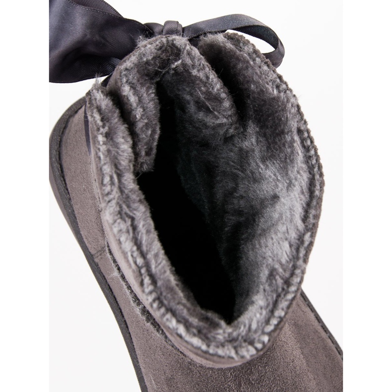 Bottes de neige Mukluki gris 1 Bottes de neige Mukluki gris 1