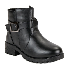Bottines décontractées le noir 2