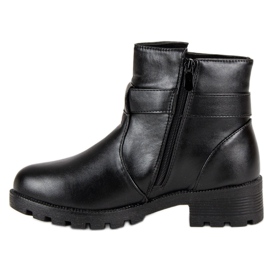 Bottines décontractées le noir 3
