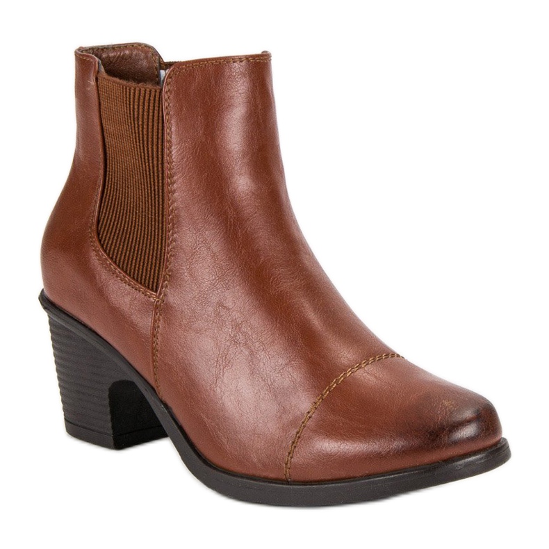 G2G/Good To Great Bottines à talons marron brun 1