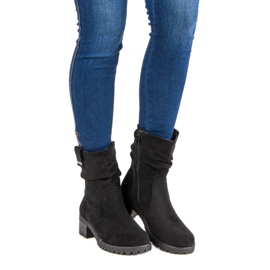 Filippo Bottes hautes pour femmes noir 1