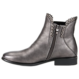 Filippo Bottines chelsea décontractées gris 1