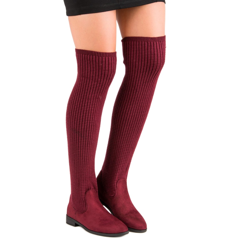 Mousquetaires à la mode multicolore rouge 2