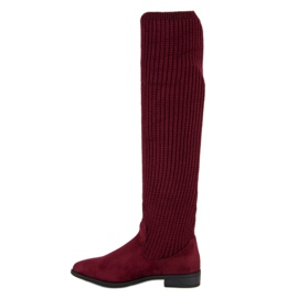 Mousquetaires à la mode multicolore rouge 1