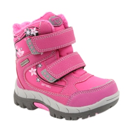 American Club Bottes d'hiver américaines avec membrane 3121 rose 1 American Club Bottes d'hiver américaines avec membrane 3121 rose 1