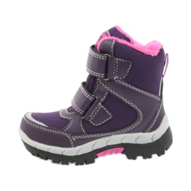 American Club Bottes d'hiver américaines avec une membrane 3121 violet 2
