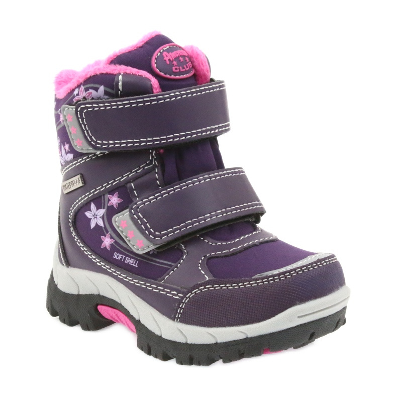 American Club Bottes d'hiver américaines avec une membrane 3121 violet 1