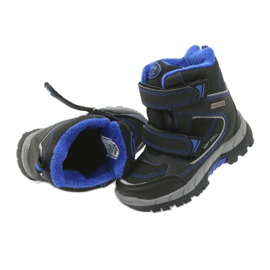 American Club Boots à membrane American 3122 noir le noir bleu 4