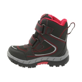 American Club Bottes d'hiver américaines avec une membrane 3122 noir rouge 2