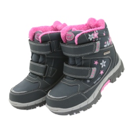 American Club Bottes d'hiver américaines avec une membrane 3121 gris rose 4