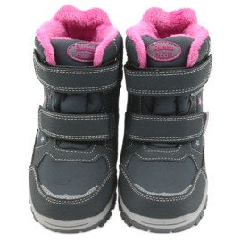 American Club Bottes d'hiver américaines avec une membrane 3121 gris rose 3