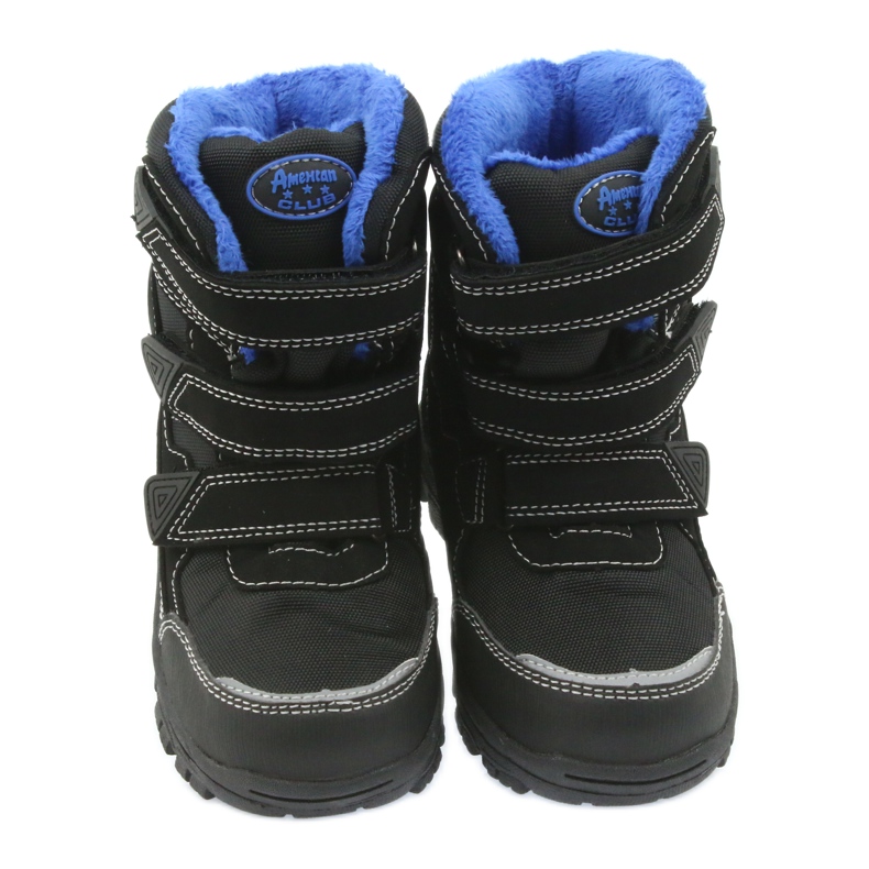 American Club Boots à membrane American 0926 noir le noir bleu 3