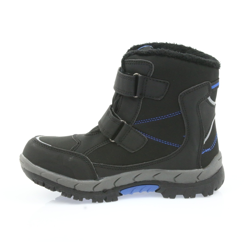American Club Bottes américaines bottes d'hiver avec une membrane 3123 noir bleu 2