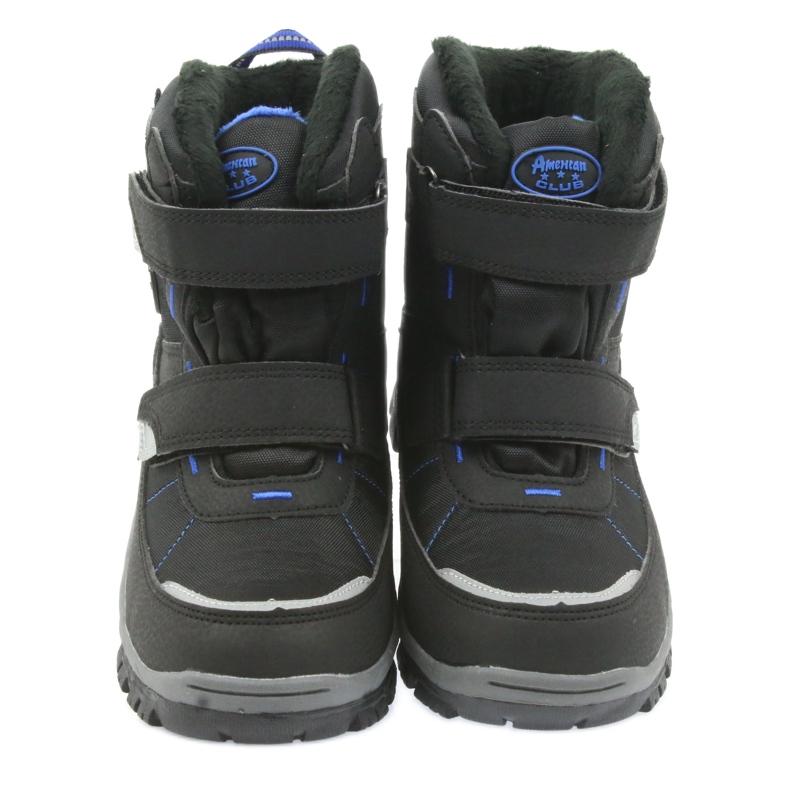 American Club Bottes d'hiver américaines avec une membrane de 1122 noir bleu 4