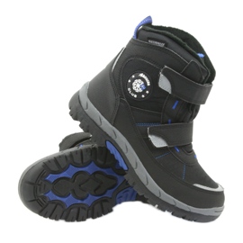 American Club Bottes d'hiver américaines avec une membrane de 1122 noir bleu 3