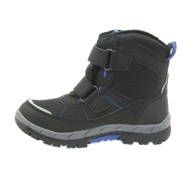 American Club Bottes d'hiver américaines avec une membrane de 1122 le noir bleu 2 American Club Bottes d'hiver américaines avec une membrane de 1122 le noir bleu 2