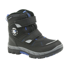 American Club Bottes d'hiver américaines avec une membrane de 1122 noir bleu 1