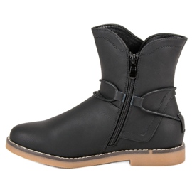 Bottes d'automne confortables le noir 3