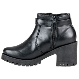 Bottes noires pour femmes le noir 1