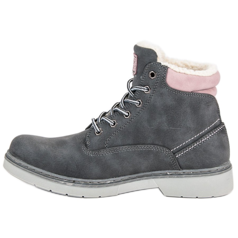 McKey Trappeurs avec un manteau en peau de mouton gris 1