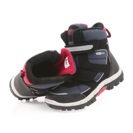 American Club Bottes d'hiver américaines avec une membrane de 1813 noir rouge bleu marine 4