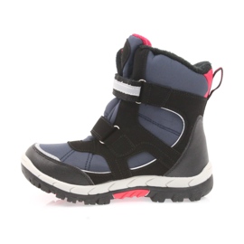 American Club Bottes d'hiver américaines avec une membrane de 1813 noir rouge bleu marine 2