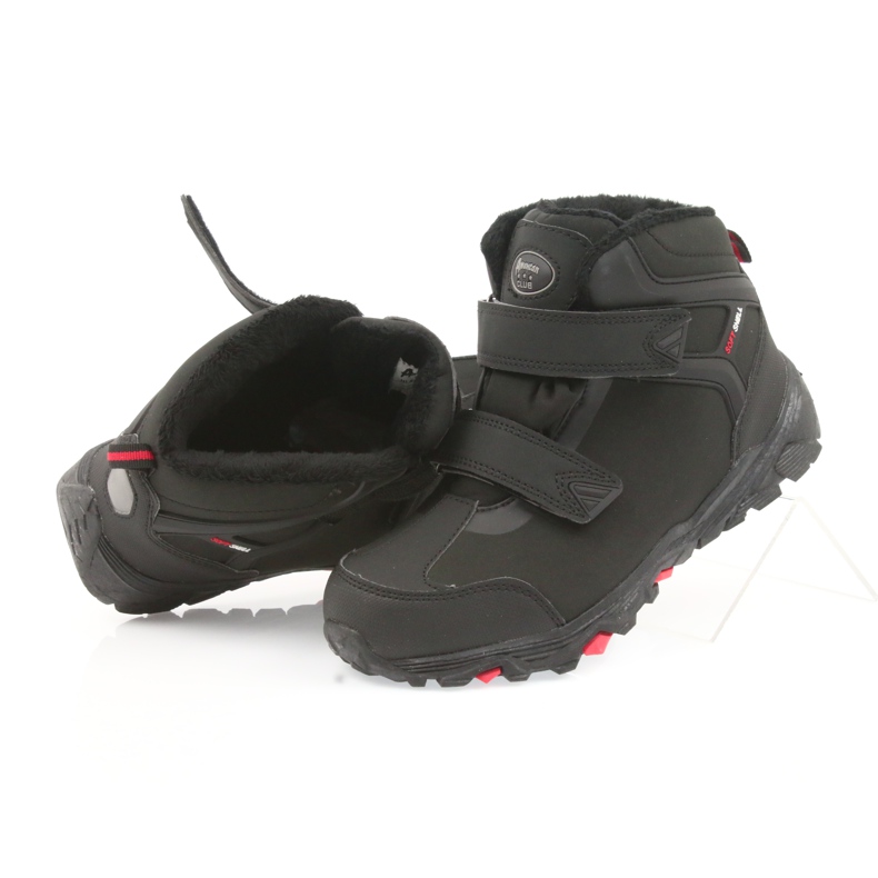 American Club Bottines d'hiver américaines à membrane noir 5