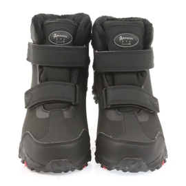 American Club Bottines d'hiver américaines à membrane noir 3