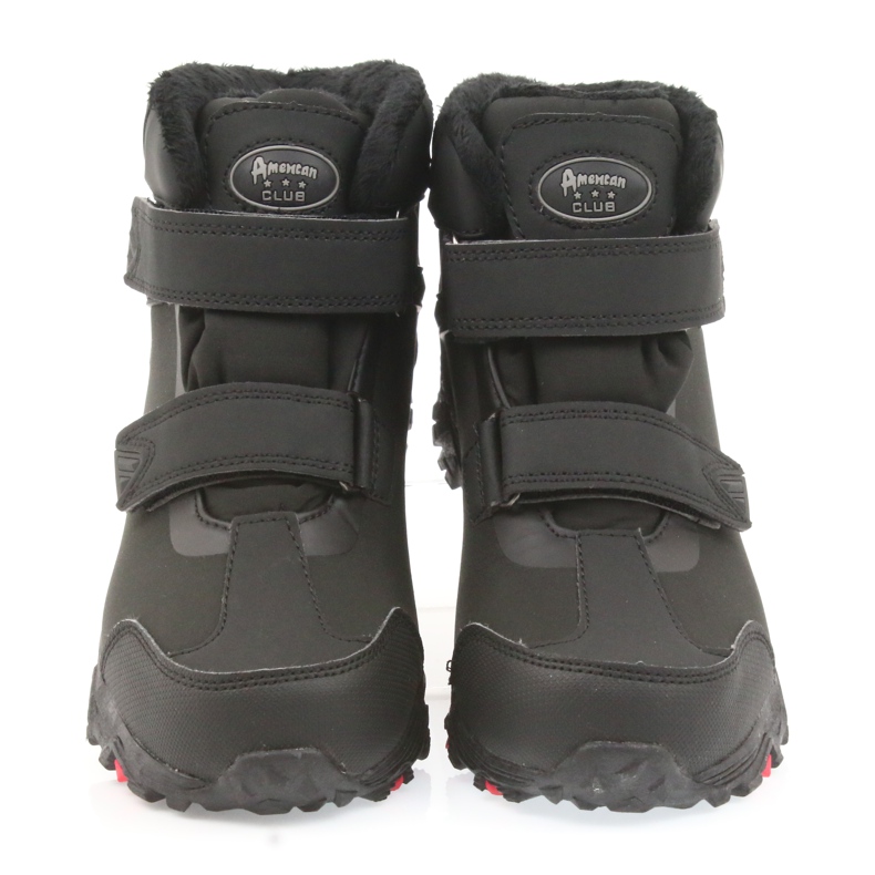 American Club Bottines d'hiver américaines à membrane noir 3