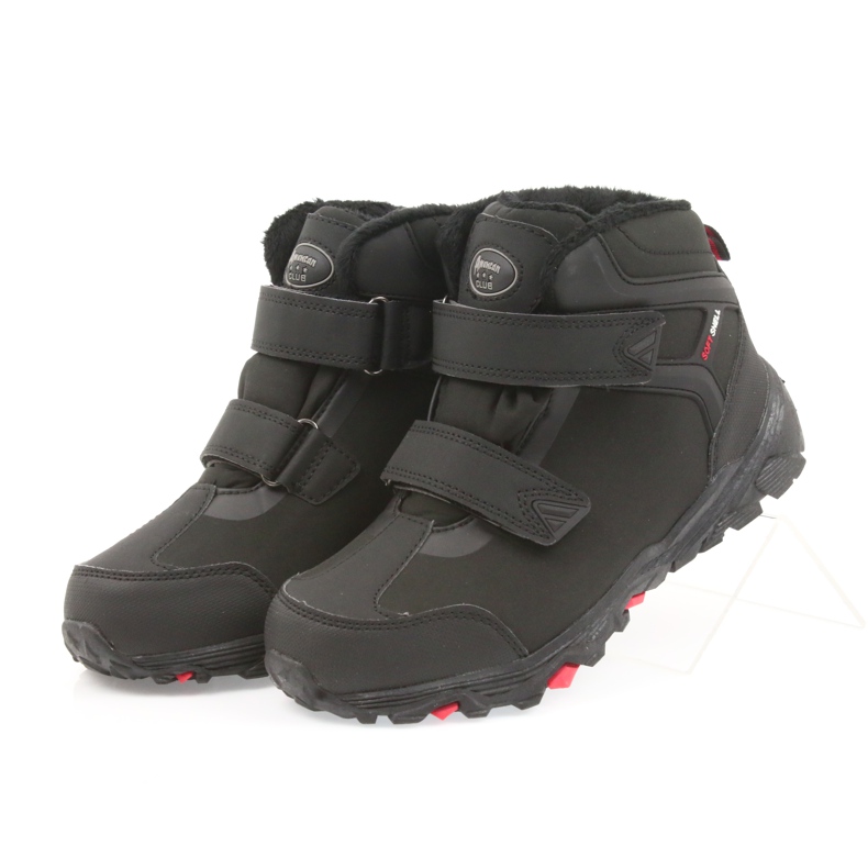 American Club Bottines d'hiver américaines à membrane noir 4