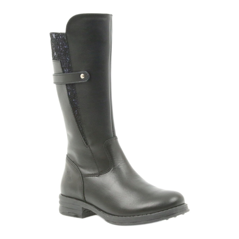 Ren But bottes longues noires 4371 le noir bleu marin 1