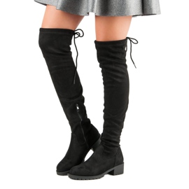 Seastar Bottes hautes ajustées le noir 1