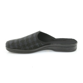 Befado chaussures pour hommes pantoufles 089M408 noir le noir 3