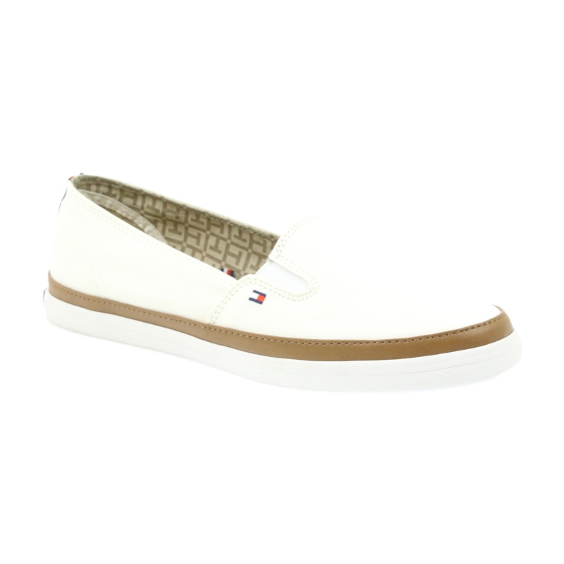 Tommy Hilfiger ICONIQUE KESHA SLIP ON 121 blanc 1