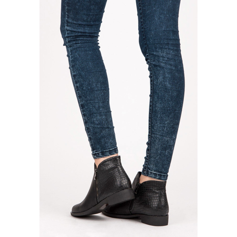 Queen Vivi Bottines pour femmes noir 1