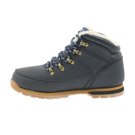 American Club Bottes américaines bottes d'hiver 152619 bleu marine 2
